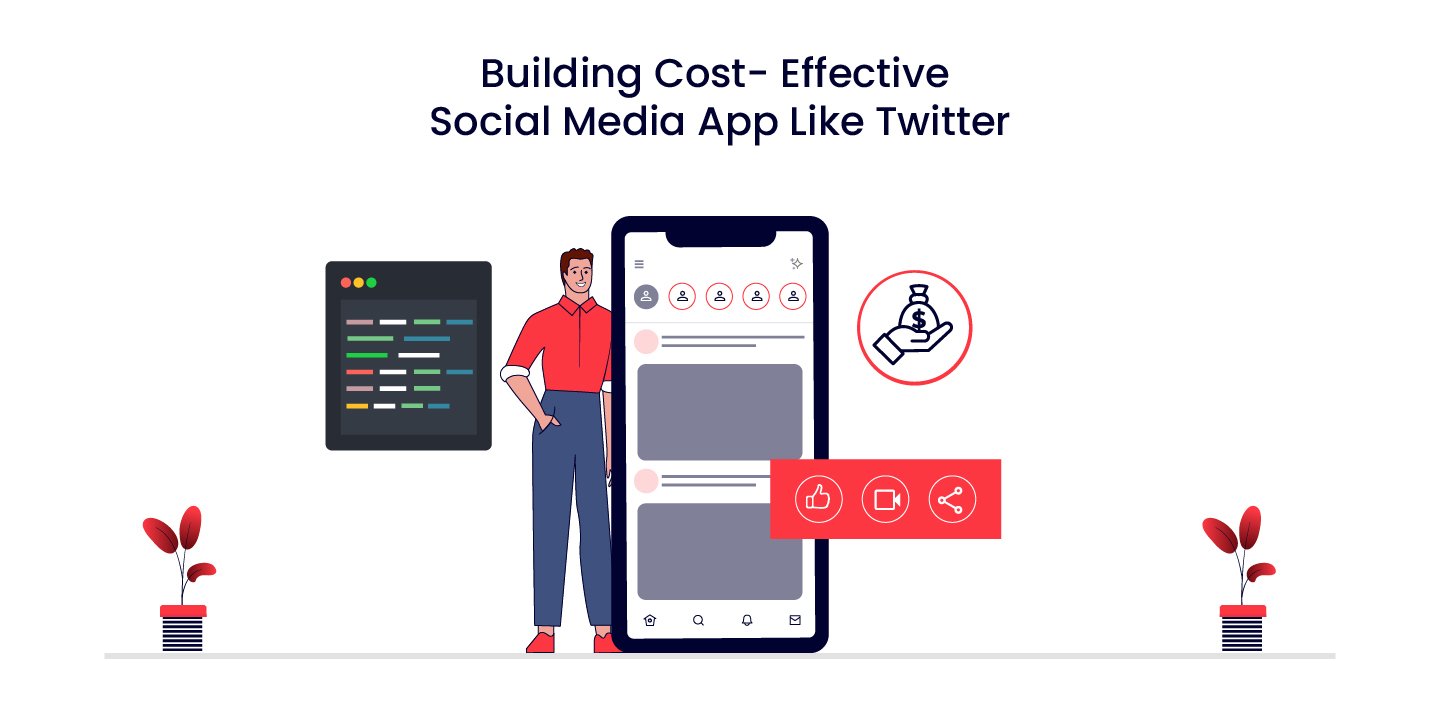 building cost- effective social media app like twitter