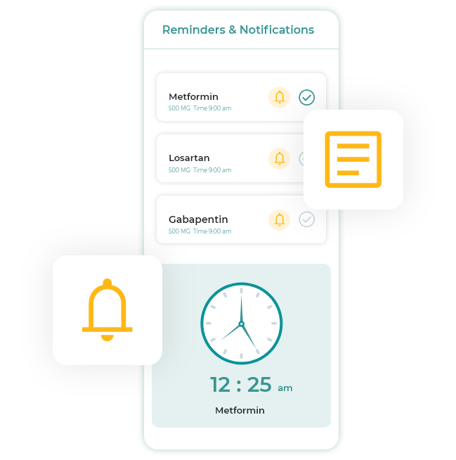 reminders & notifications