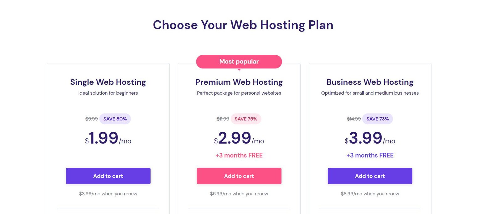web hosting